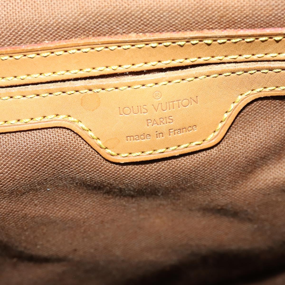 LOUIS VUITTON Monogram Montsouris GM Backpack M51135 LV Auth 161299
