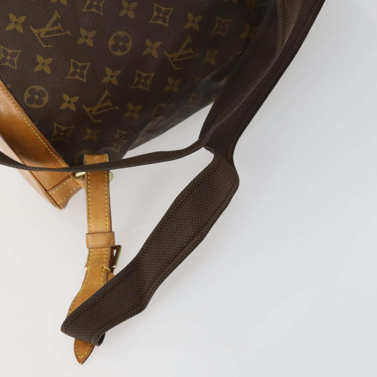 LOUIS VUITTON Monogram Montsouris GM Backpack M51135 LV Auth 161299