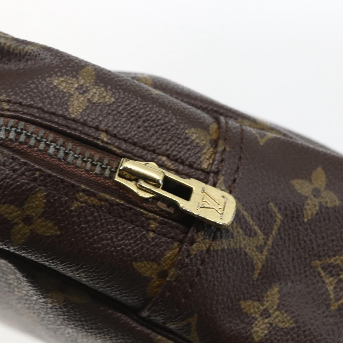 LOUIS VUITTON Monogram Trousse Toilette 28 Clutch Bag M47522 LV Auth 161301