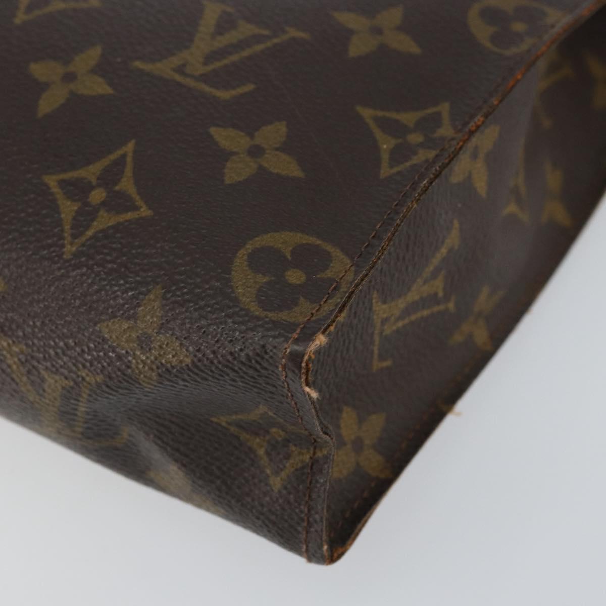 LOUIS VUITTON Monogram Poche Toilette 26 Pouch M47542 LV Auth 161307