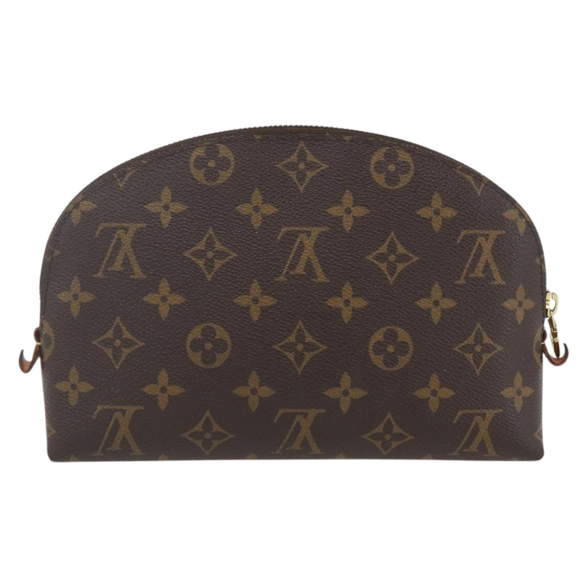 LOUIS VUITTON Monogram Pochette Cosmetic GM Cosmetic Pouch M47353 Auth 161308