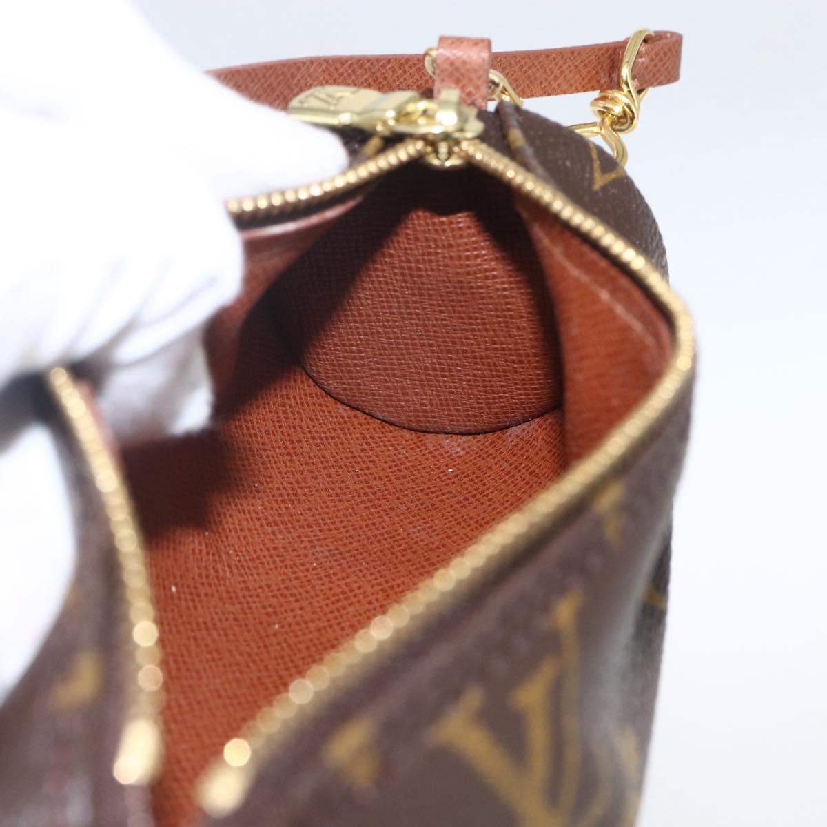 LOUIS VUITTON Monogram Papillon Pouch LV Auth 161309