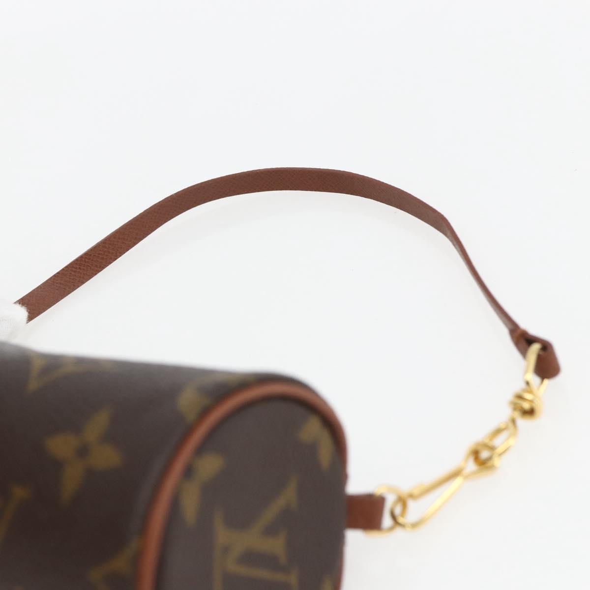 LOUIS VUITTON Monogram Papillon Pouch LV Auth 161309