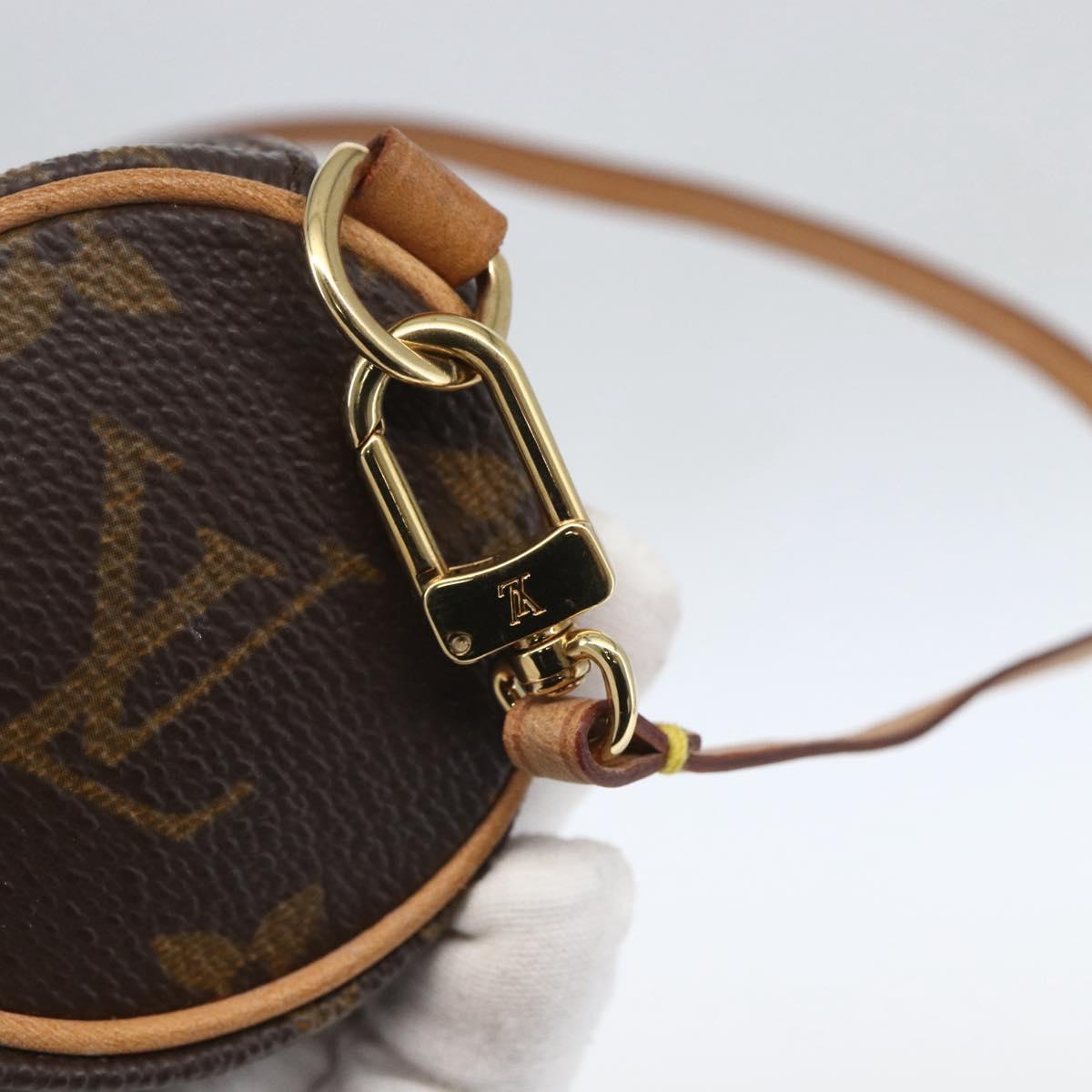 LOUIS VUITTON Monogram Papillon Pouch LV Auth 161312