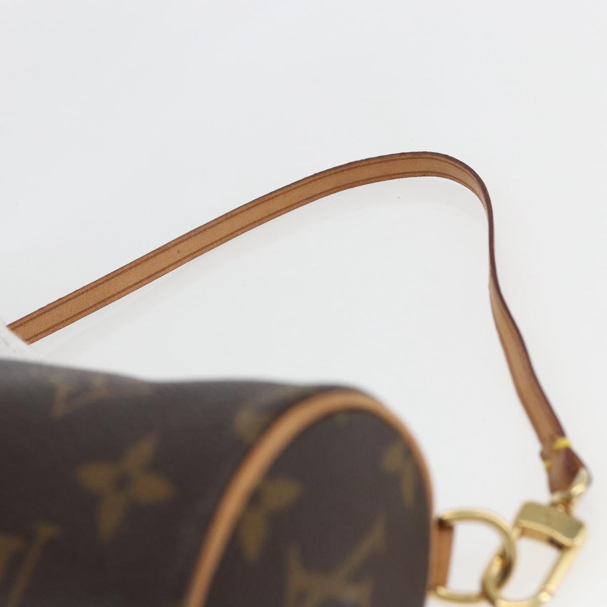 LOUIS VUITTON Monogram Papillon Pouch LV Auth 161312