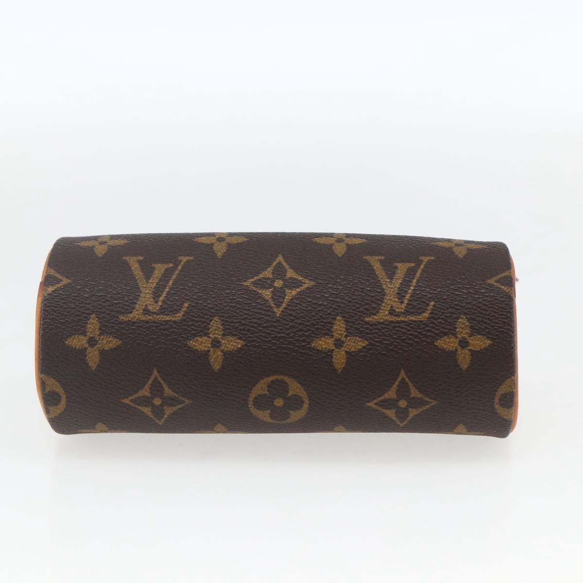 LOUIS VUITTON Monogram Papillon Pouch LV Auth 161314
