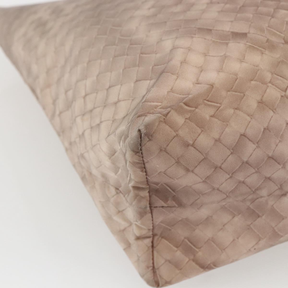 BOTTEGA VENETA Tote Bag Nylon Pink Auth 161323
