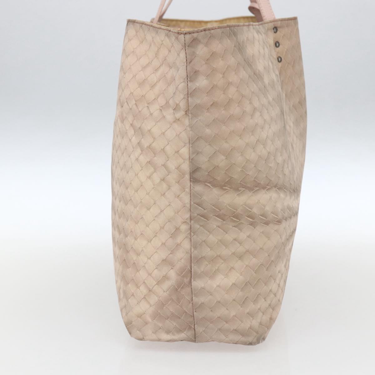 BOTTEGA VENETA Tote Bag Nylon Pink Auth 161323