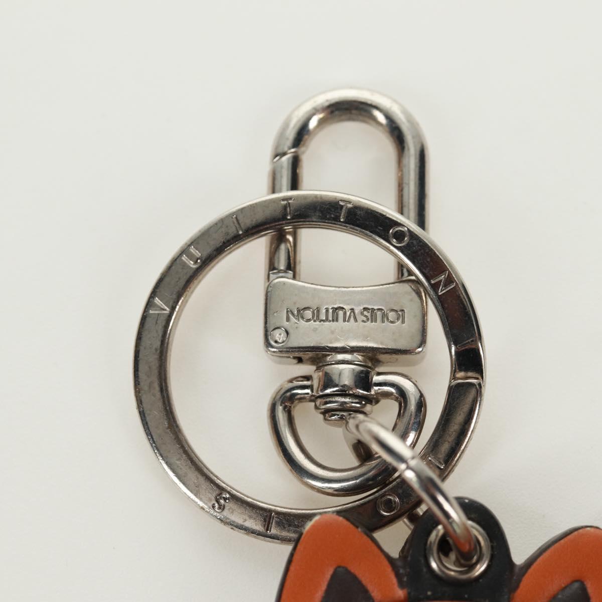LOUIS VUITTON Monogram Porte Cles Squirrel Charm Brown M00345 LV Auth 161327M