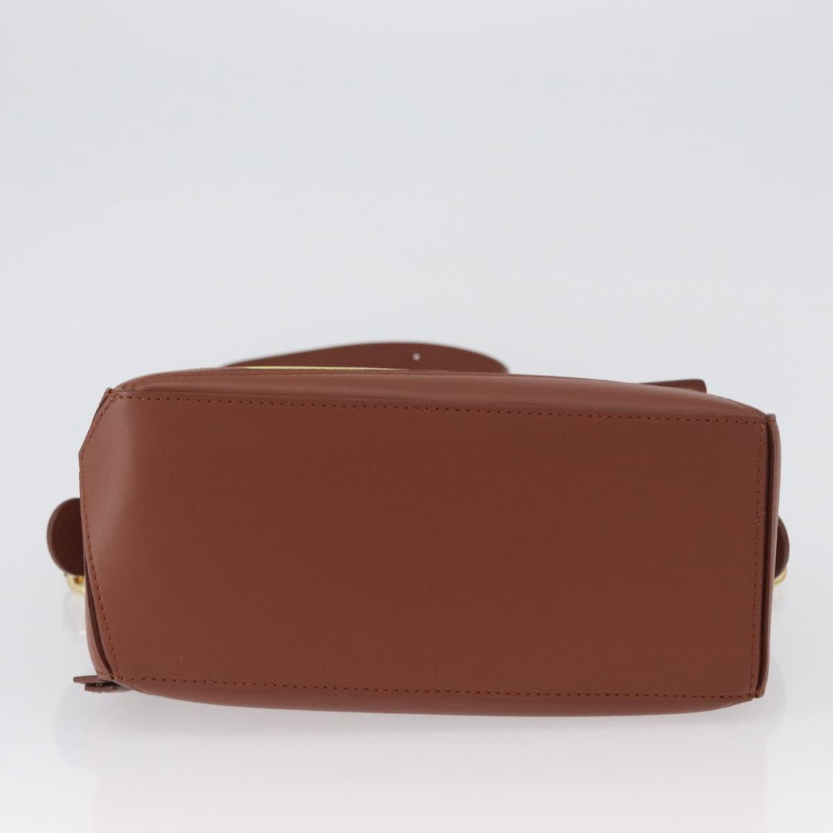 LOEWE Studio Ghibli Calcifer Mini Puzzle Bag Leather 2way Brown Auth 161329SM