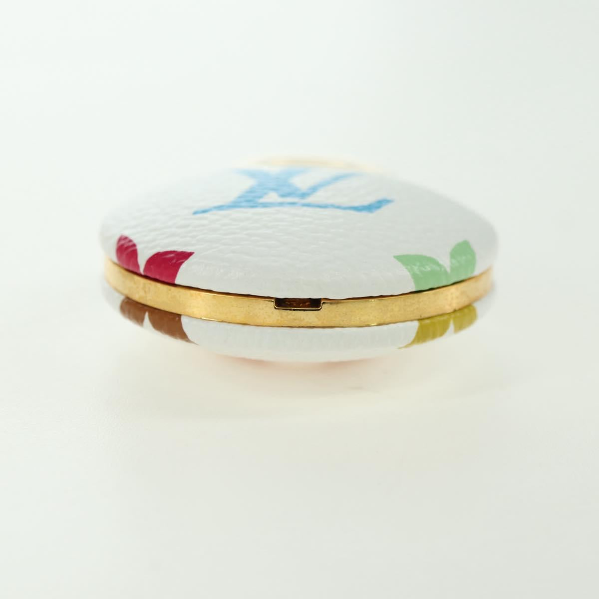 LOUIS VUITTON Monogram Multicolor Astropill Charm White M51911 LV Auth 161336V