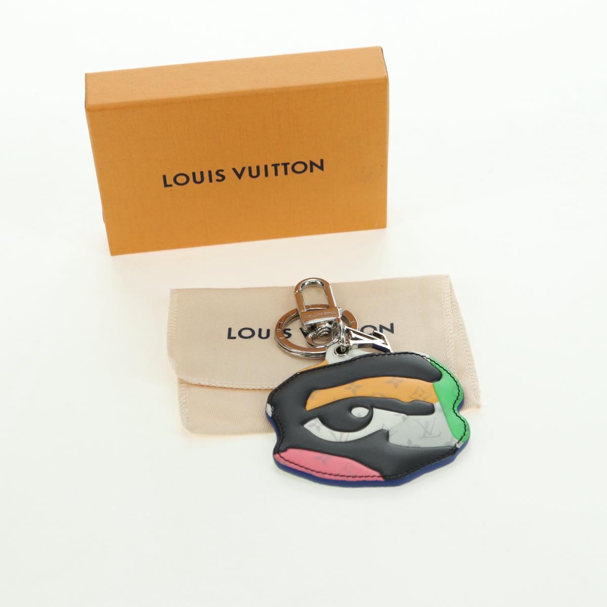 LOUIS VUITTON Monogram LV Portrait Charm M01402 LV Auth 161337M