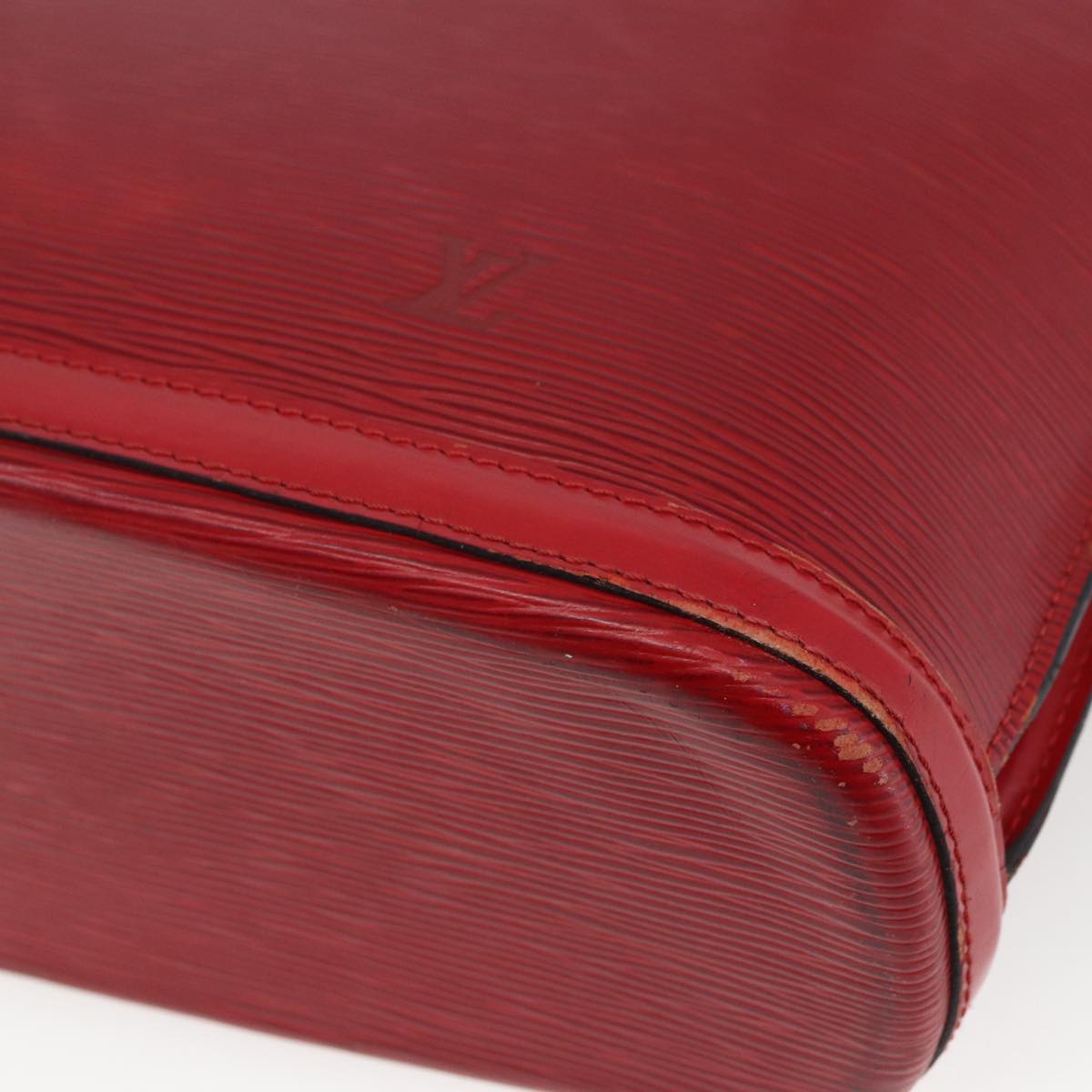 LOUIS VUITTON Epi Lussac Shoulder Bag Red M52287 LV Auth 161367