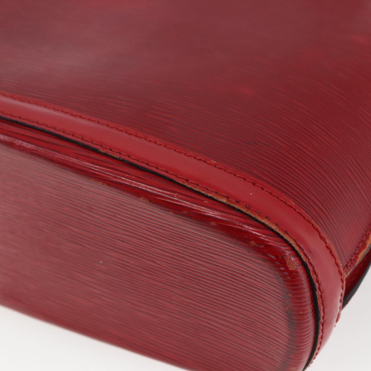 LOUIS VUITTON Epi Lussac Shoulder Bag Red M52287 LV Auth 161367