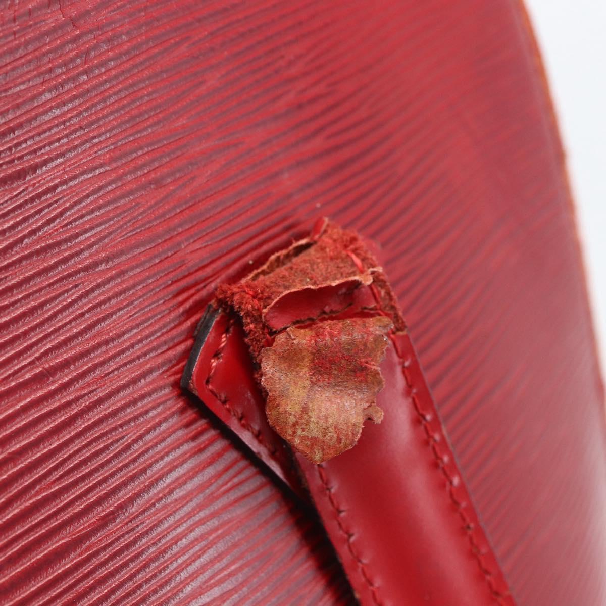 LOUIS VUITTON Epi Lussac Shoulder Bag Red M52287 LV Auth 161367