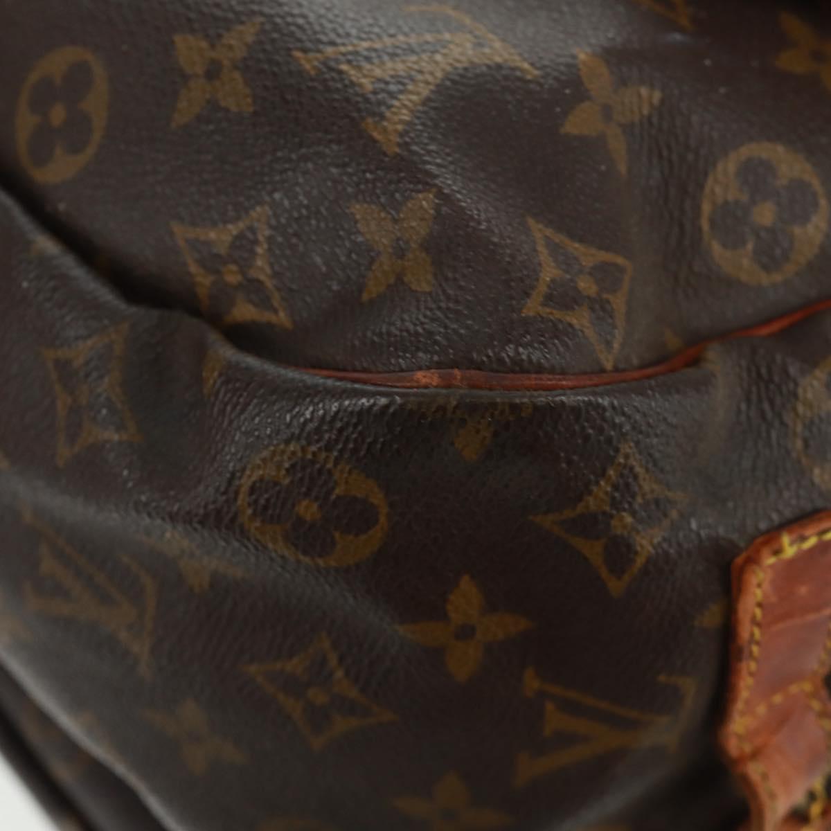 LOUIS VUITTON Monogram Saumur 35 Shoulder Bag M42254 LV Auth 161371