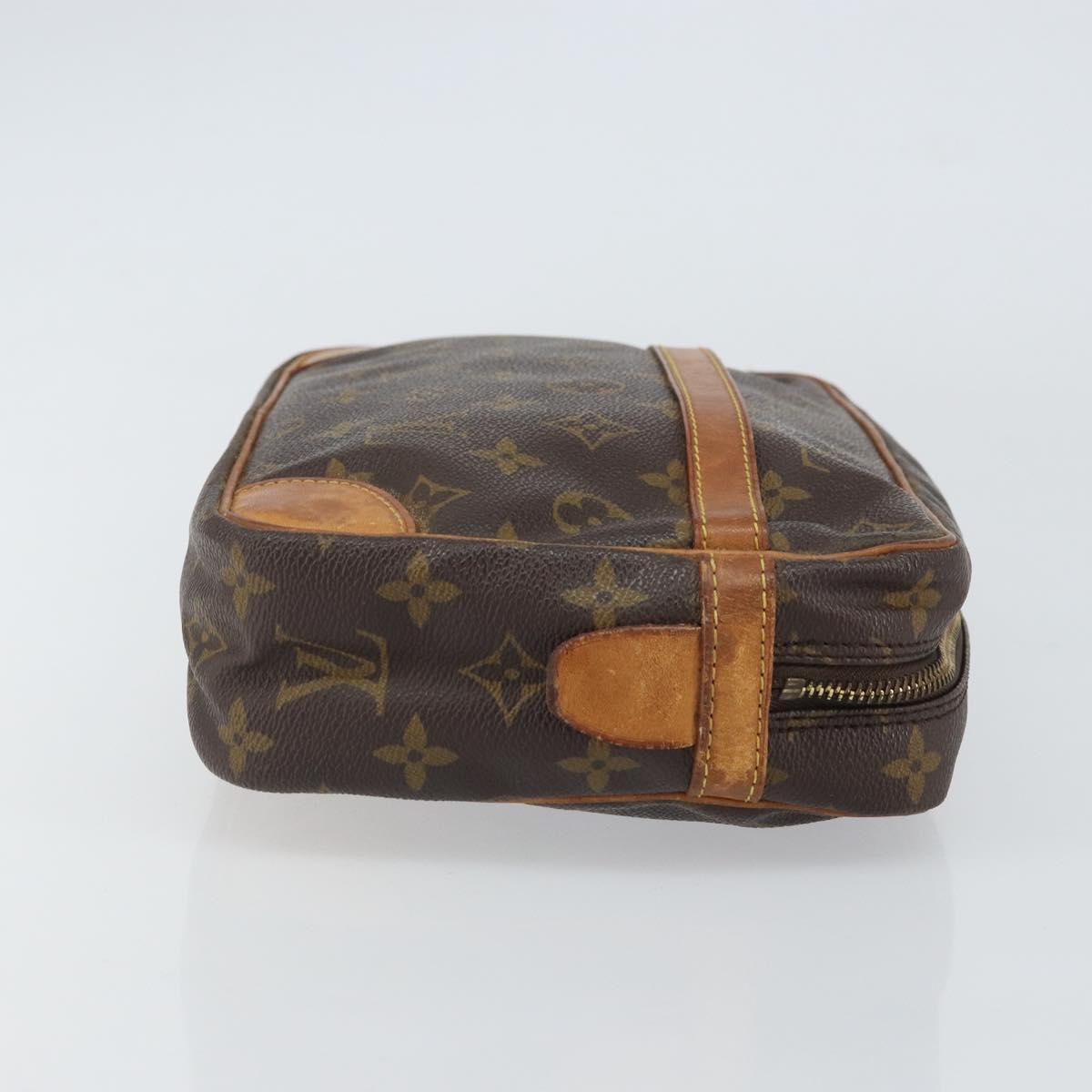 LOUIS VUITTON Monogram Compiegne 28 Clutch Bag M51845 LV Auth 161391