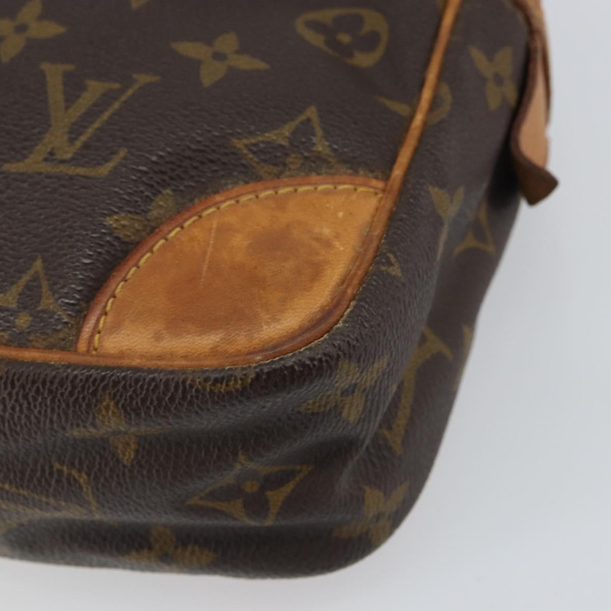 LOUIS VUITTON Monogram Compiegne 28 Clutch Bag M51845 LV Auth 161391