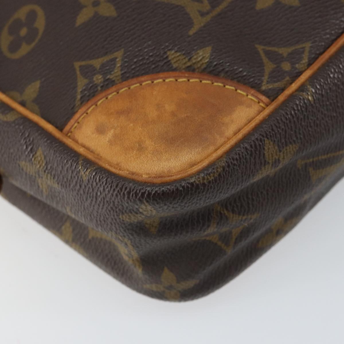 LOUIS VUITTON Monogram Compiegne 28 Clutch Bag M51845 LV Auth 161391