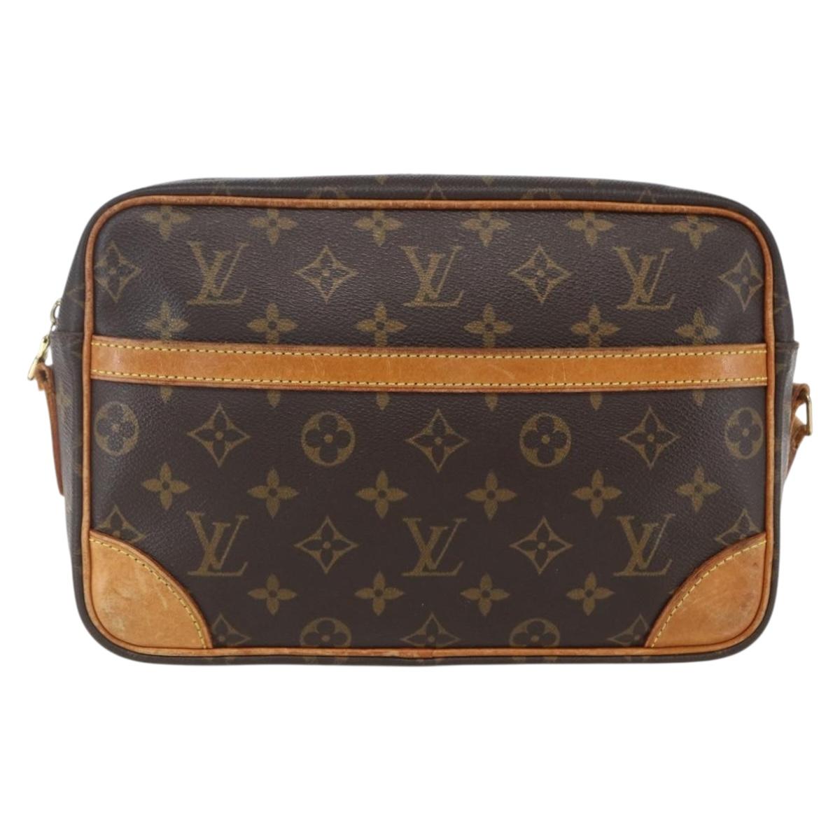 LOUIS VUITTON Monogram Trocadero 27 Shoulder Bag M51274 LV Auth 161393