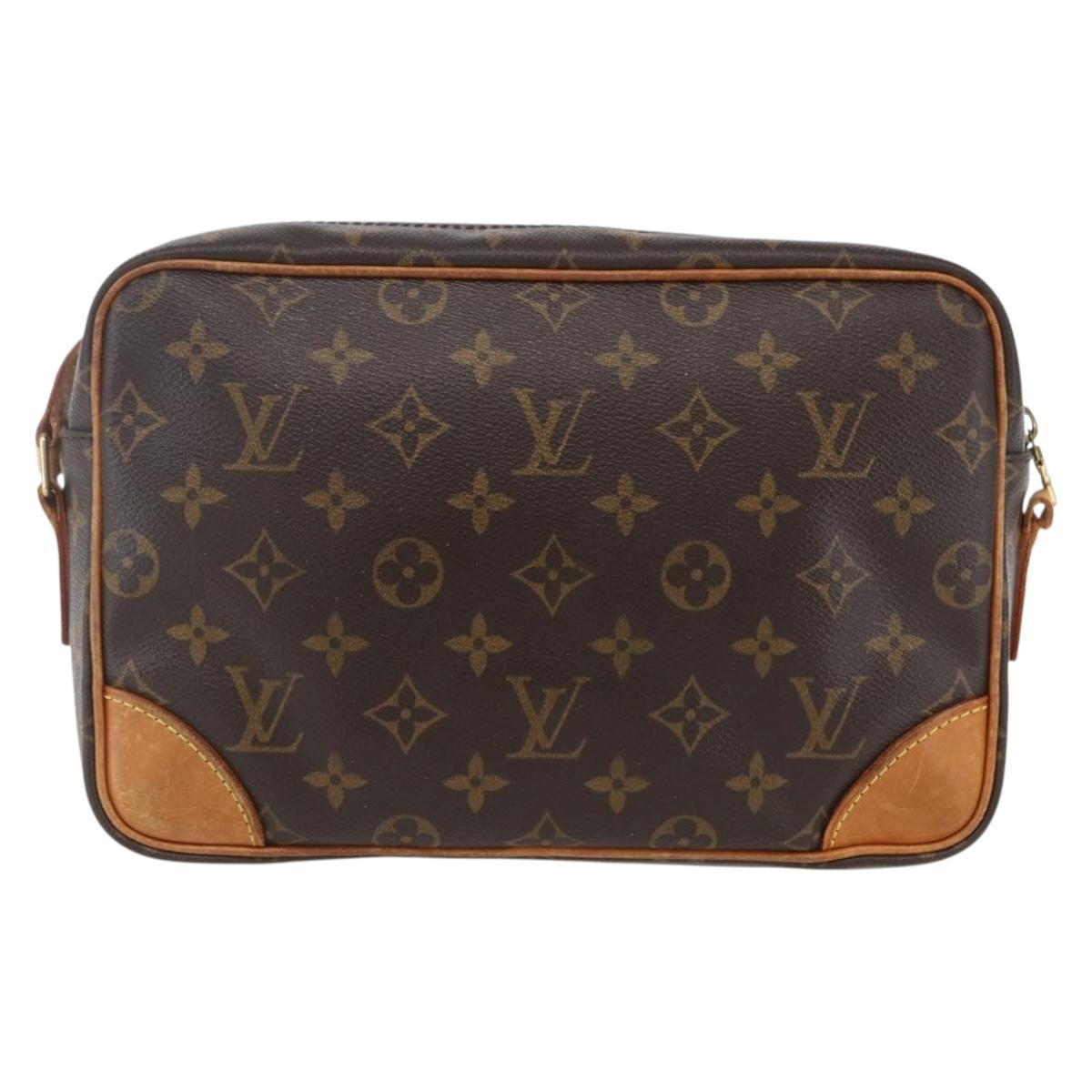 LOUIS VUITTON Monogram Trocadero 27 Shoulder Bag M51274 LV Auth 161393