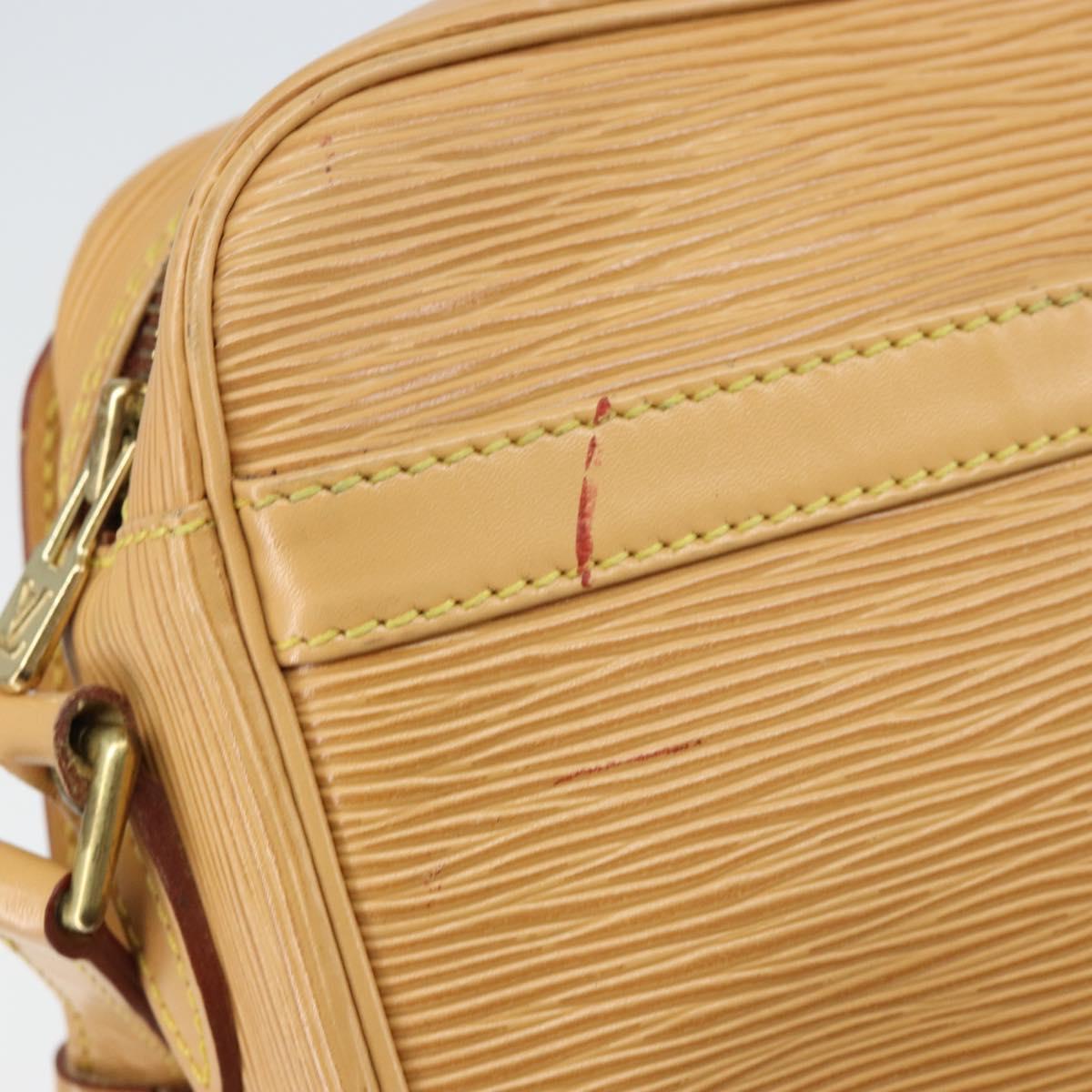 LOUIS VUITTON Epi Trocadero 23 Shoulder Bag Beige LV Auth 161414