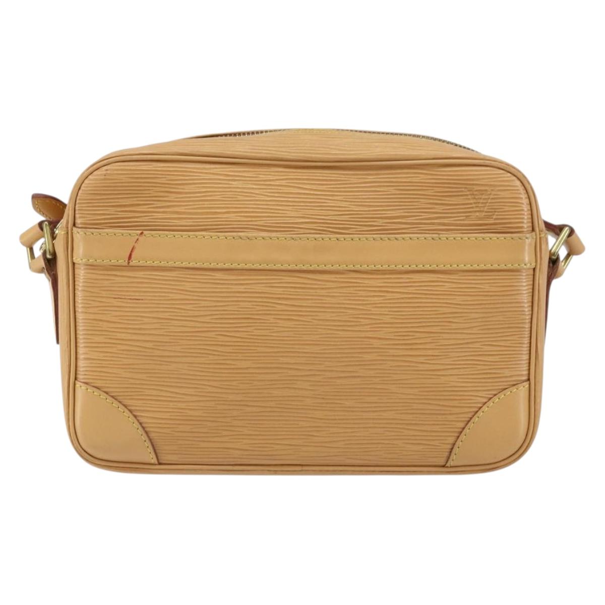 LOUIS VUITTON Epi Trocadero 23 Shoulder Bag Beige LV Auth 161414