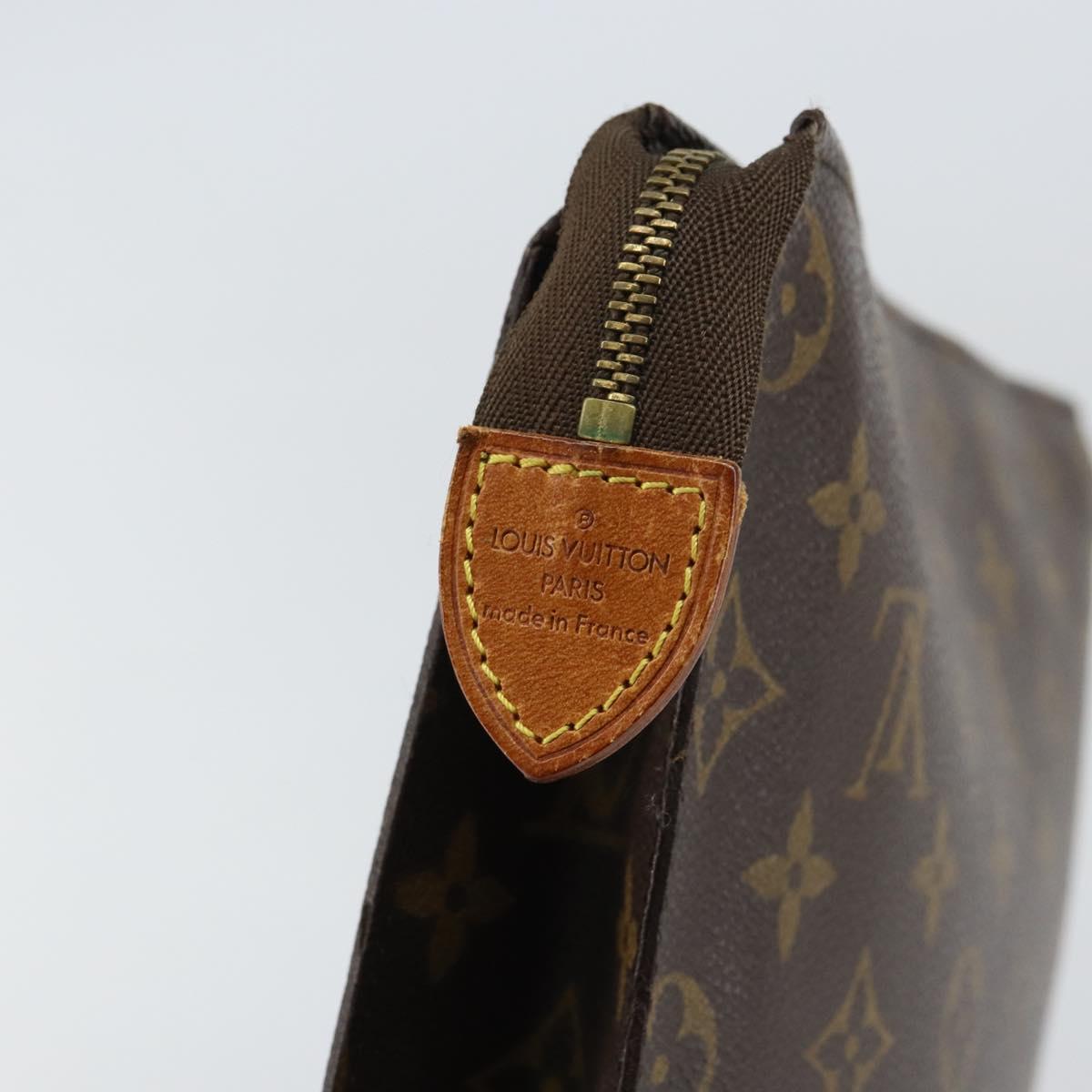 LOUIS VUITTON Monogram Poche Toilette 26 Pouch M47542 LV Auth 161450