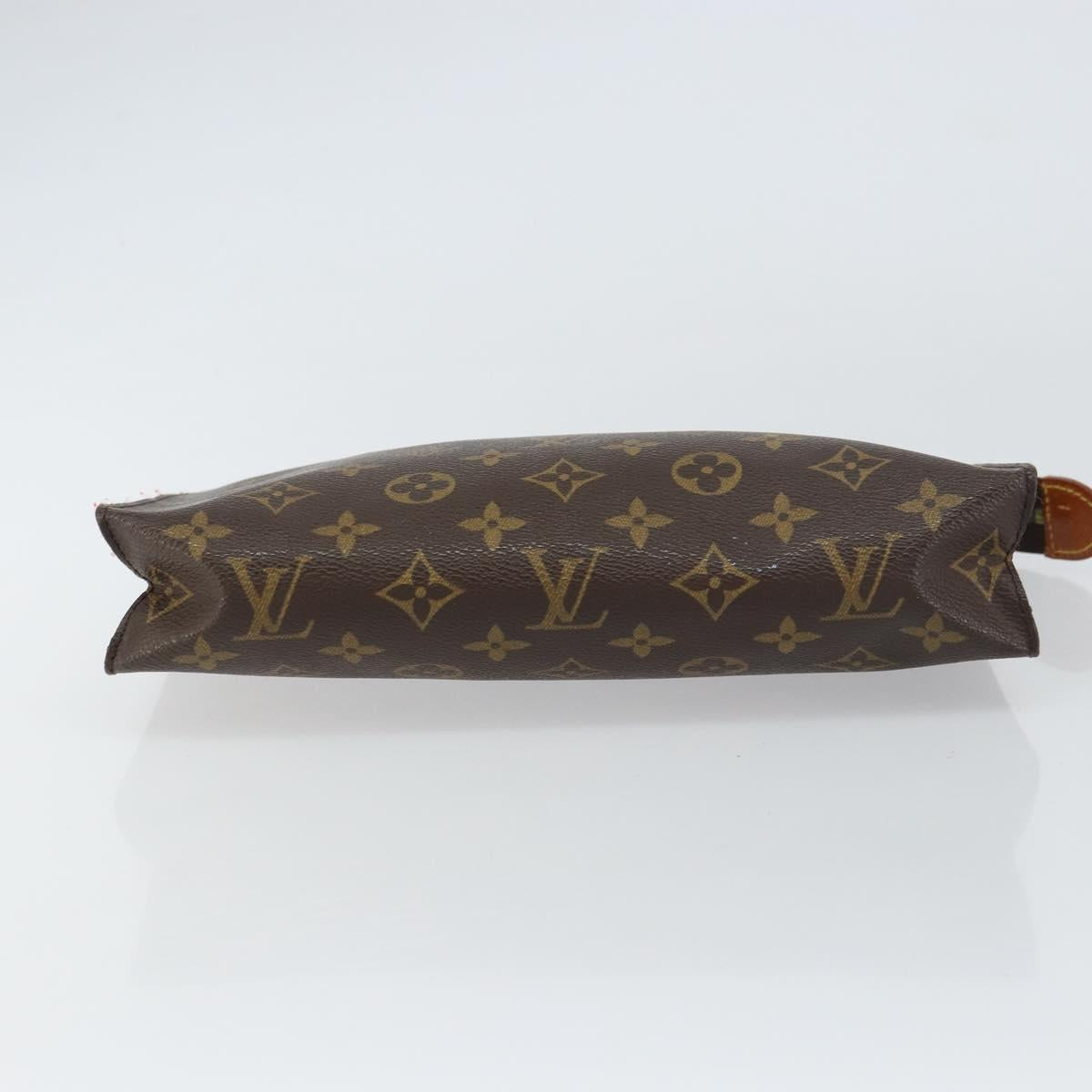 LOUIS VUITTON Monogram Poche Toilette 26 Pouch M47542 LV Auth 161450