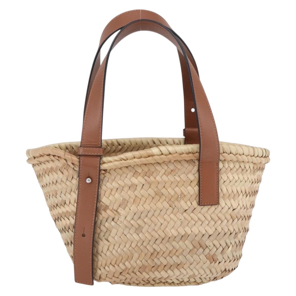 LOEWE Small Basket My Neighbor Totoro Makkuro Kurosuke Ghibli Bag Auth 161454SM