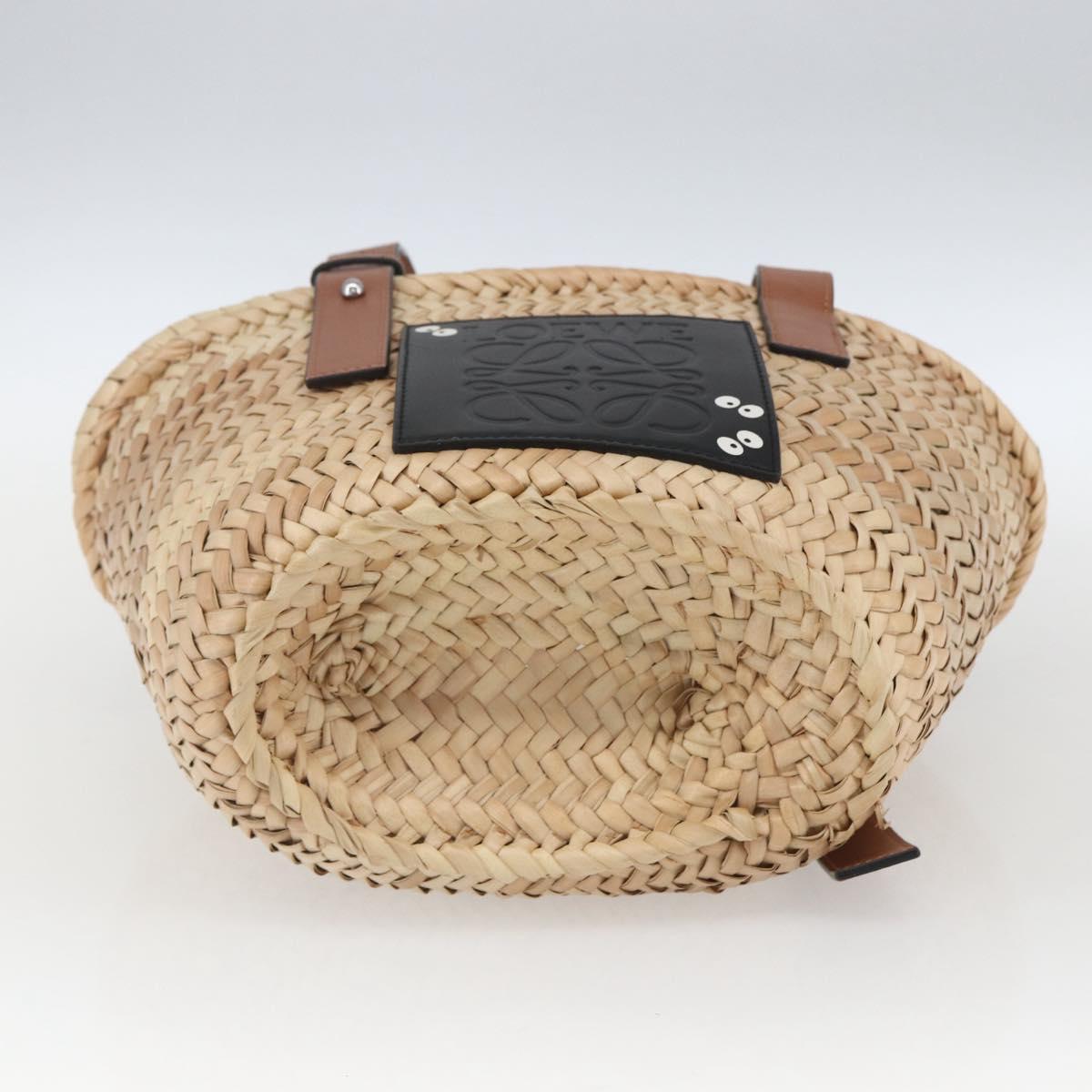 LOEWE Small Basket My Neighbor Totoro Makkuro Kurosuke Ghibli Bag Auth 161454SM