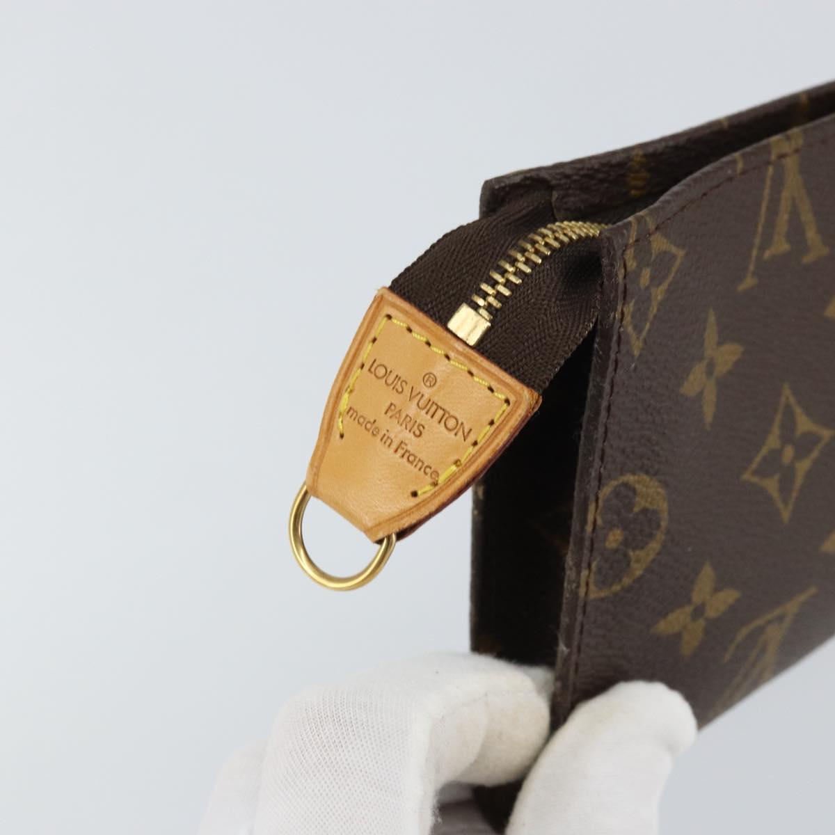 LOUIS VUITTON Monogram Bucket PM Accessory Pouch LV Auth 161458