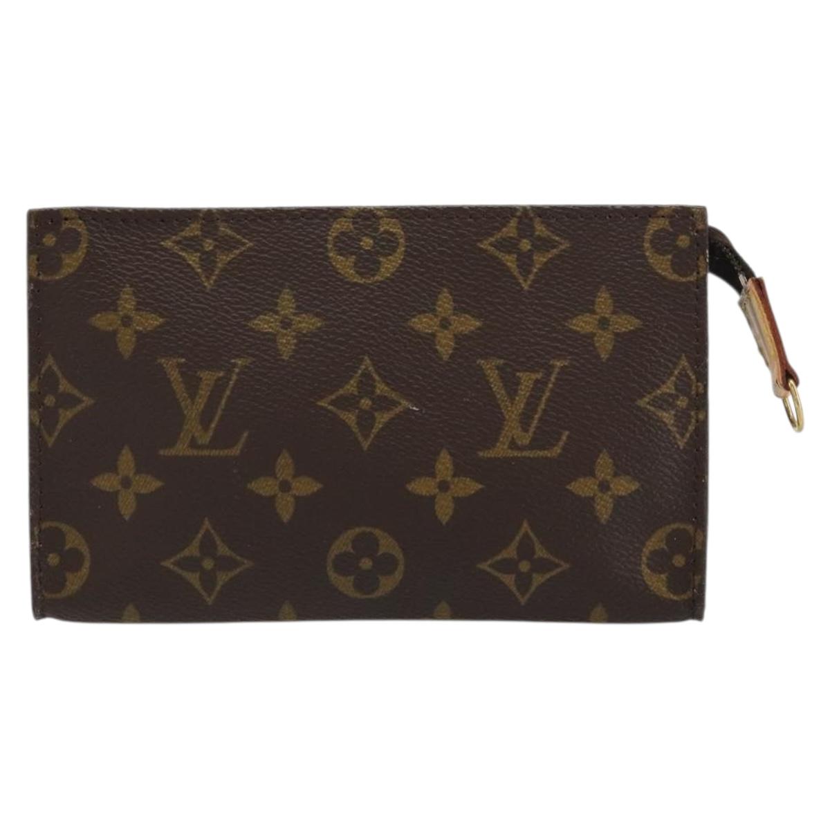 LOUIS VUITTON Monogram Bucket PM Accessory Pouch LV Auth 161458