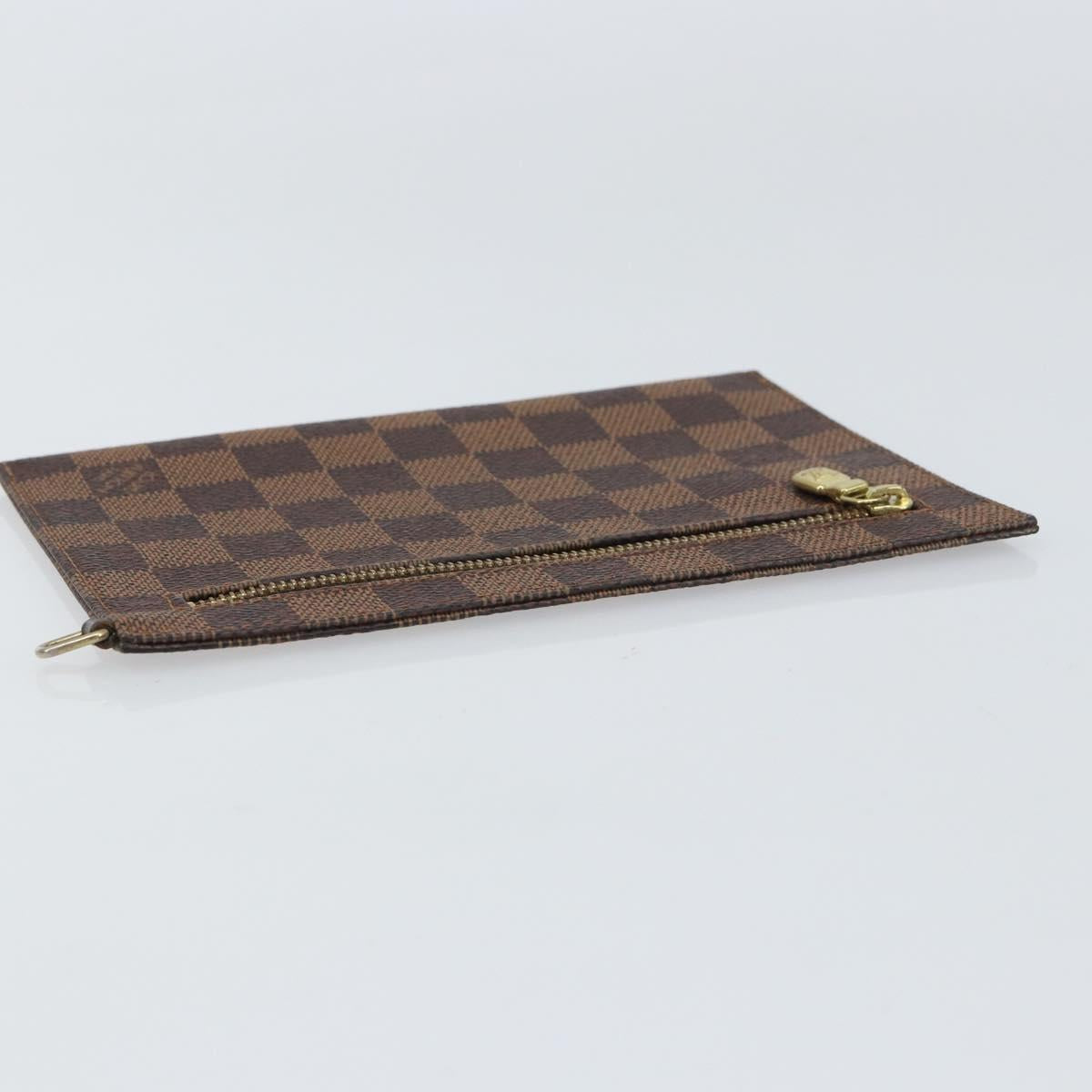 LOUIS VUITTON Damier Ebene Clifton Pouch N51149 LV Auth 161460