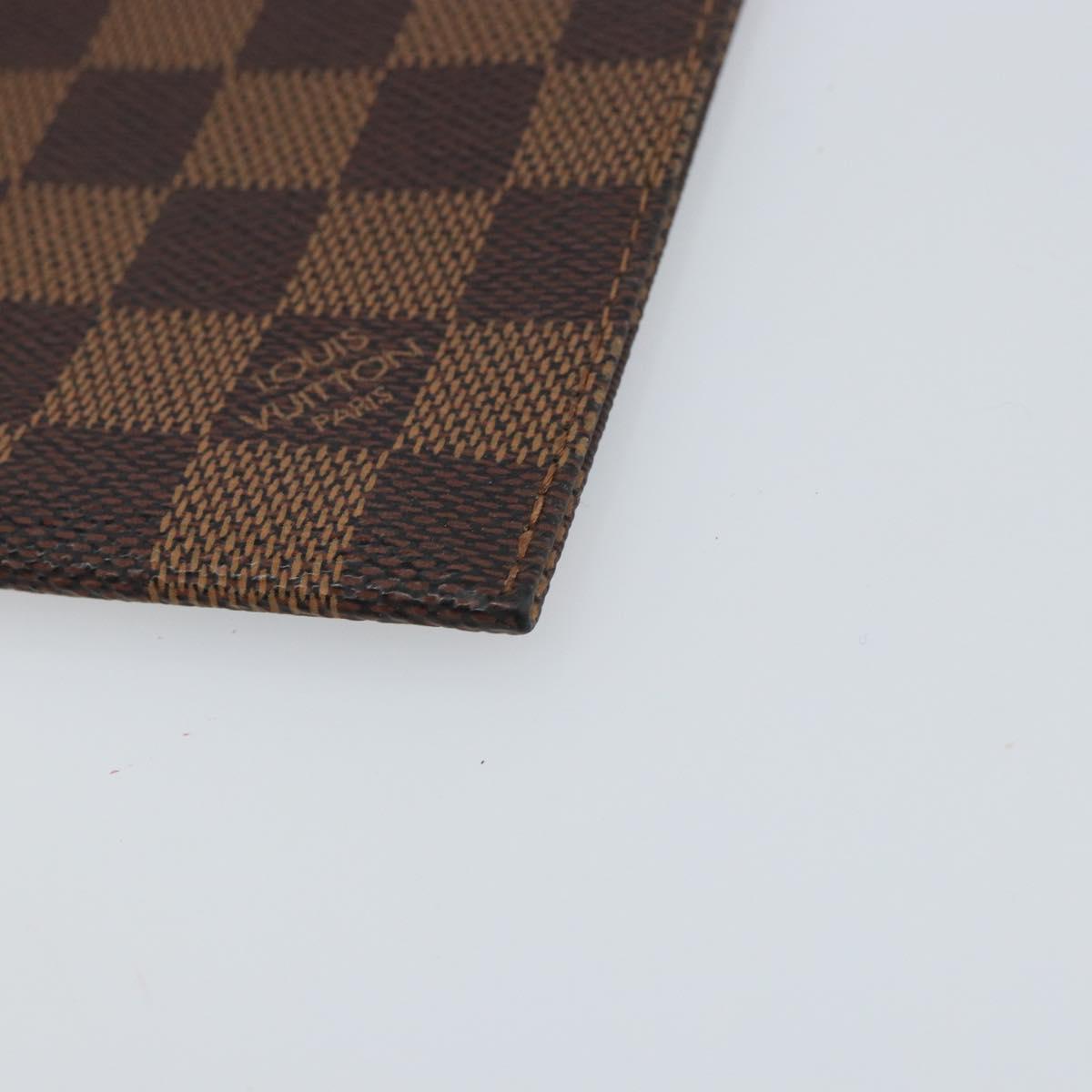 LOUIS VUITTON Damier Ebene Clifton Pouch N51149 LV Auth 161460