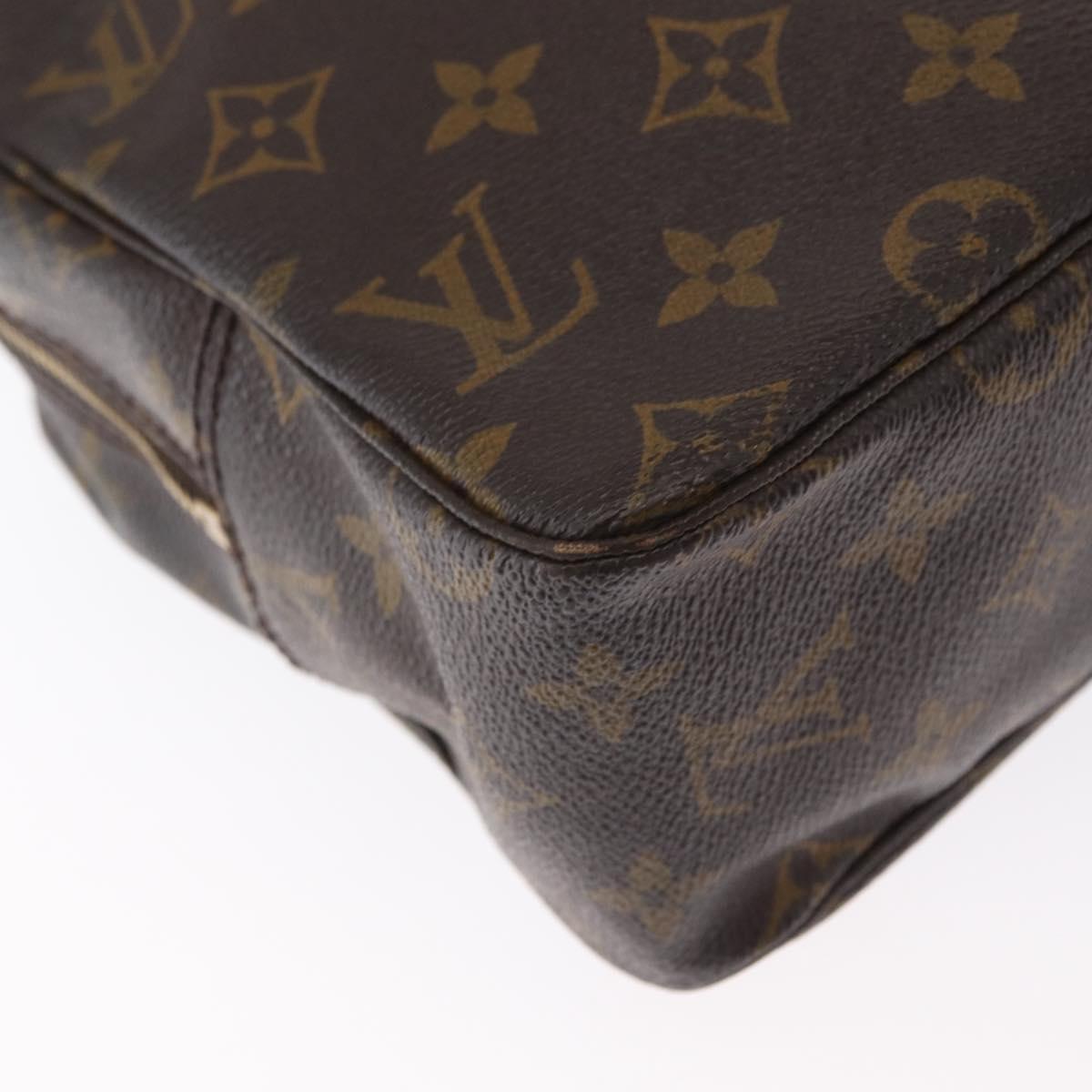 LOUIS VUITTON Monogram Trousse Toilette 28 Clutch Bag M47522 LV Auth 161479