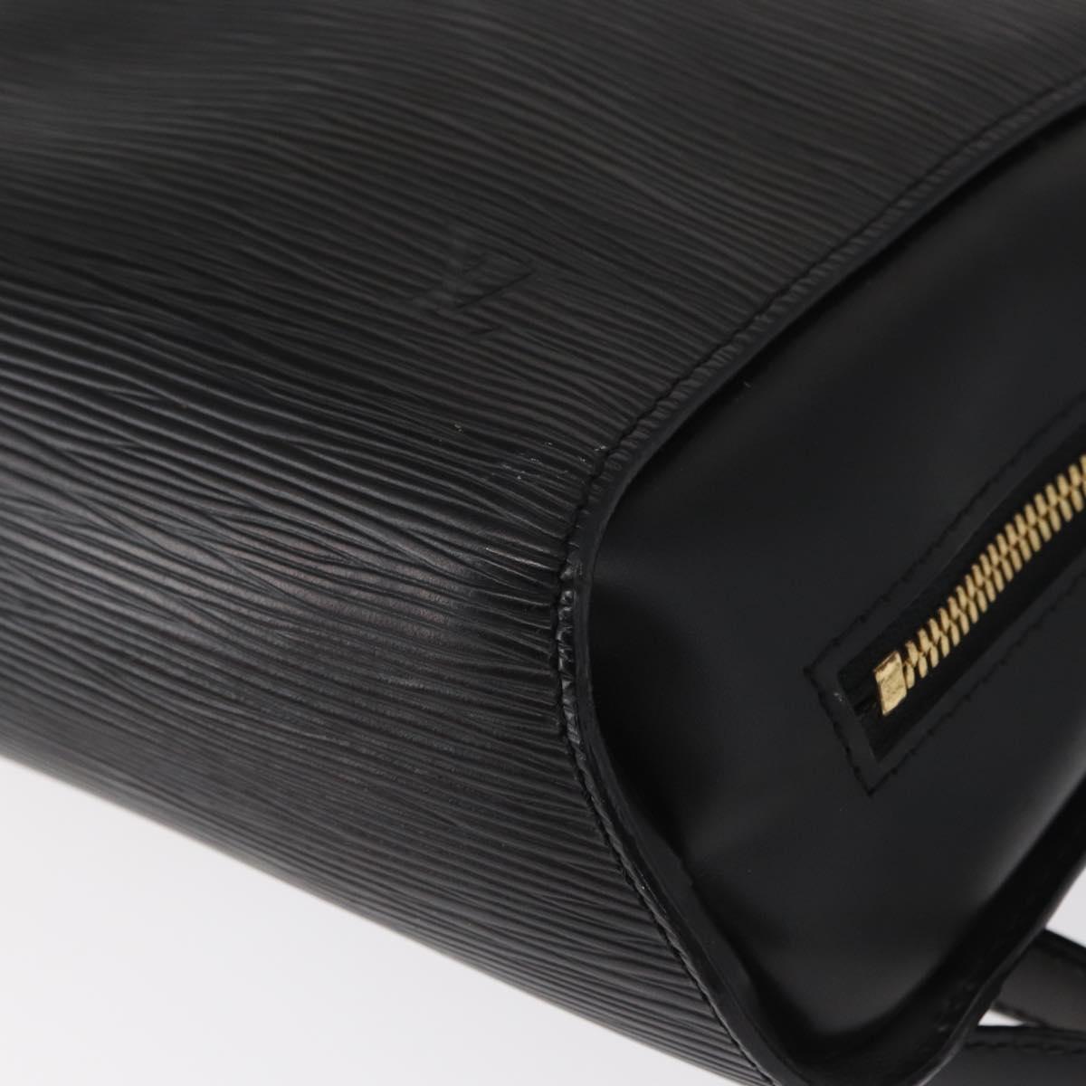 LOUIS VUITTON Epi Mabillon Backpack Black M52232 LV Auth 161498