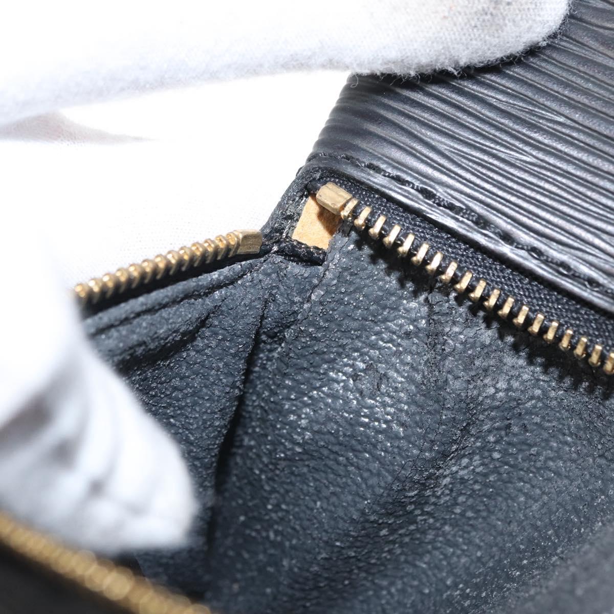 LOUIS VUITTON Epi Mabillon Backpack Black M52232 LV Auth 161498