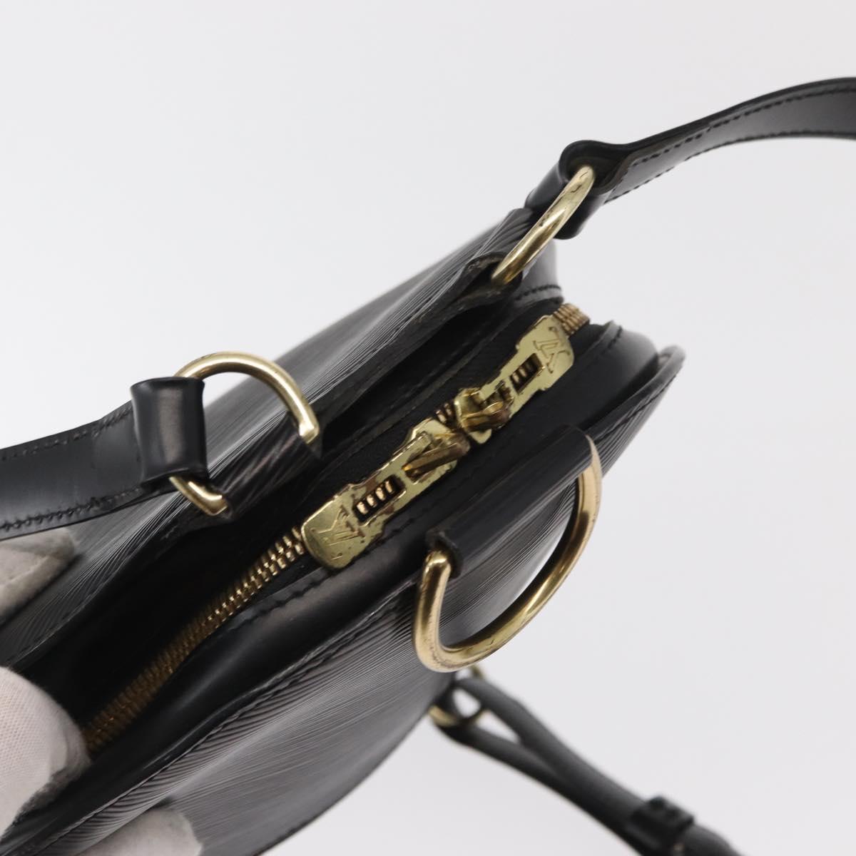 LOUIS VUITTON Epi Mabillon Backpack Black M52232 LV Auth 161498