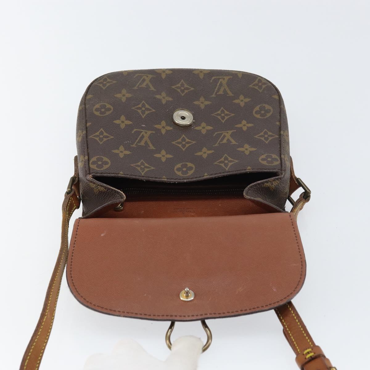 LOUIS VUITTON Monogram Saint Cloud MM Shoulder Bag M51243 LV Auth 161518