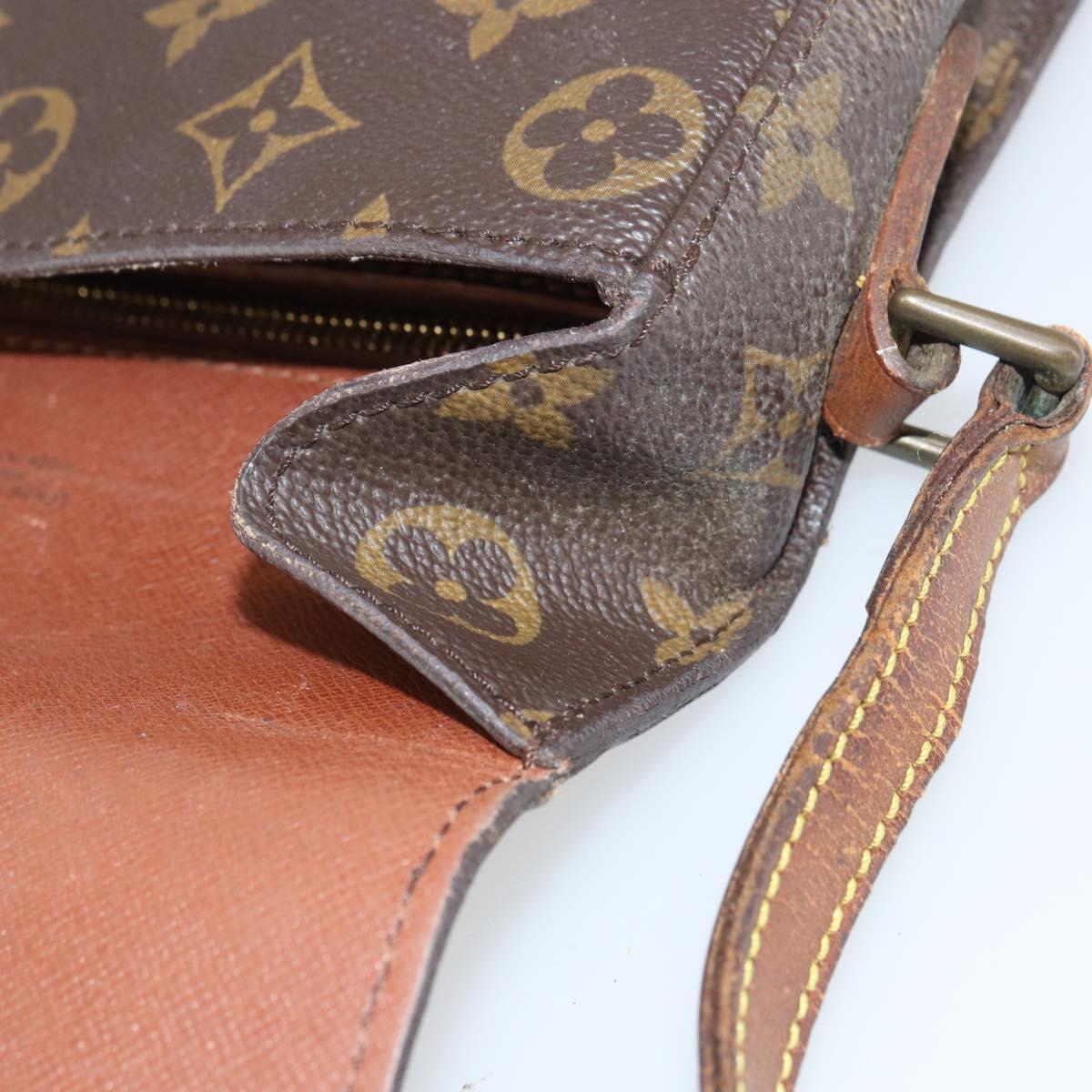 LOUIS VUITTON Monogram Saint Cloud MM Shoulder Bag M51243 LV Auth 161518