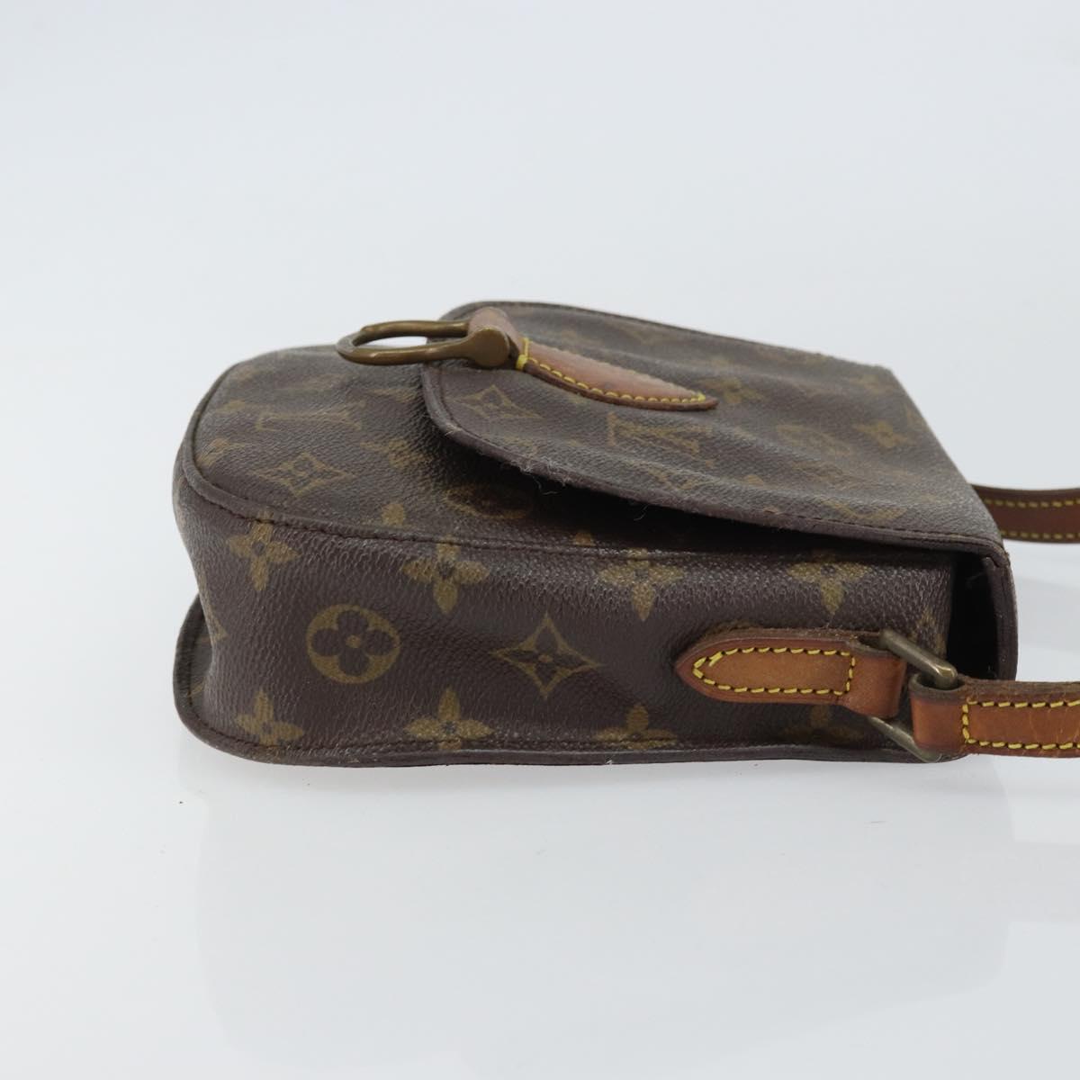 LOUIS VUITTON Monogram Saint Cloud MM Shoulder Bag M51243 LV Auth 161518