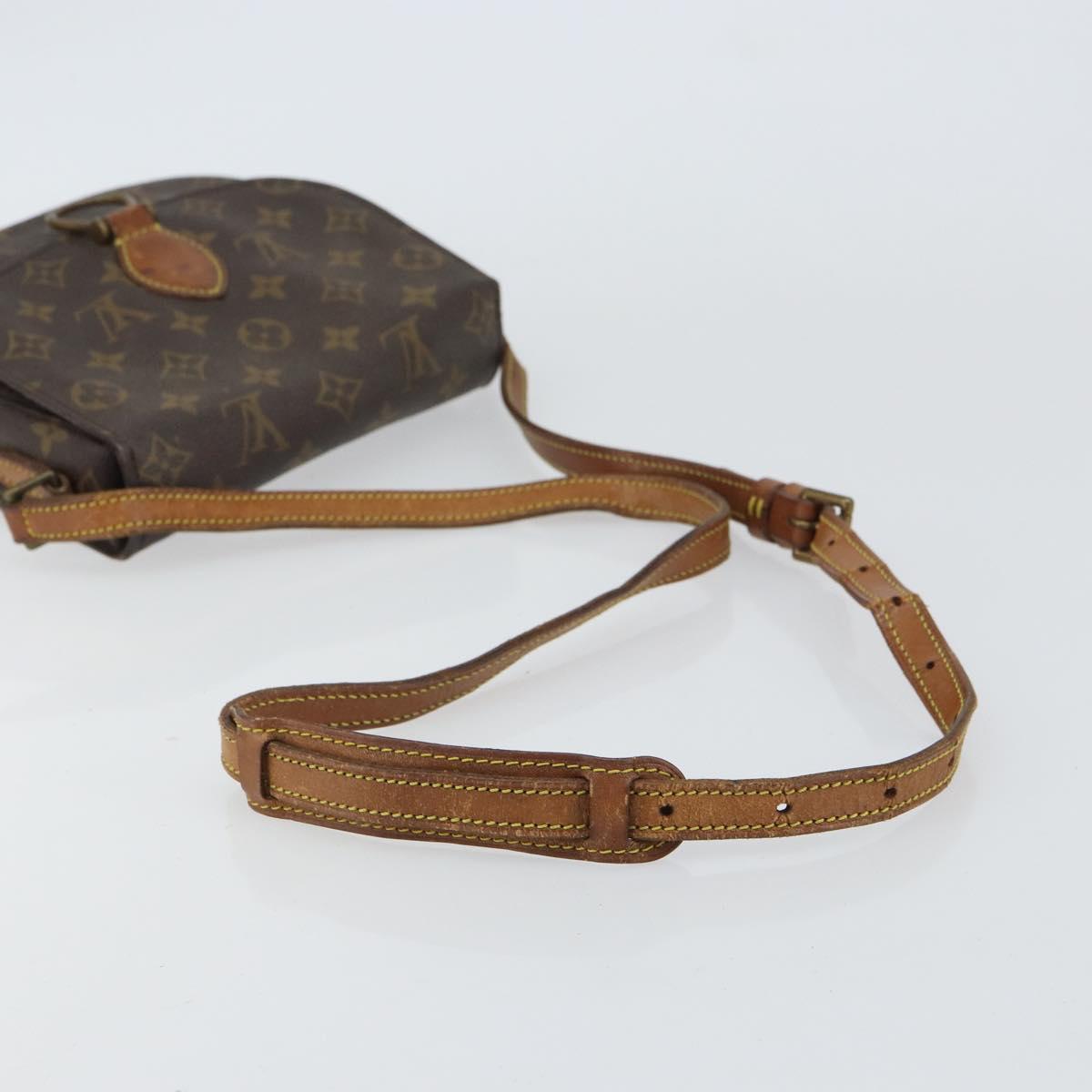 LOUIS VUITTON Monogram Saint Cloud MM Shoulder Bag M51243 LV Auth 161518