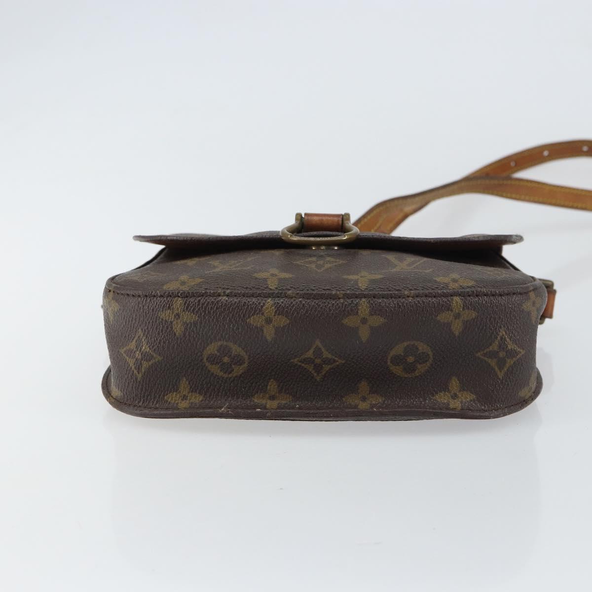 LOUIS VUITTON Monogram Saint Cloud MM Shoulder Bag M51243 LV Auth 161518