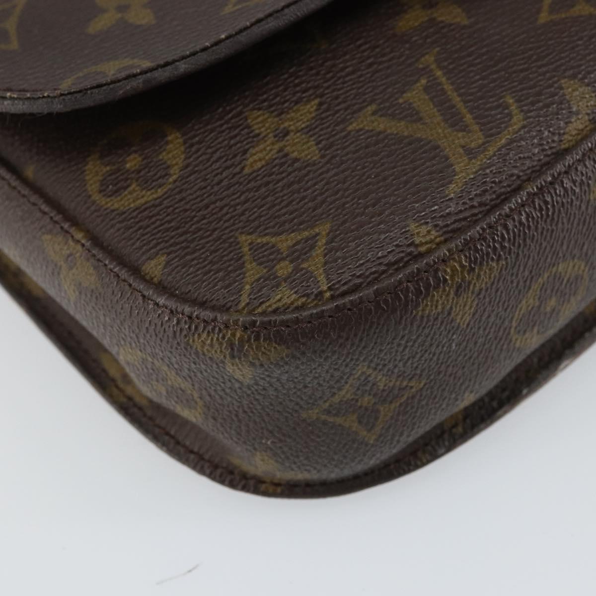 LOUIS VUITTON Monogram Saint Cloud MM Shoulder Bag M51243 LV Auth 161519