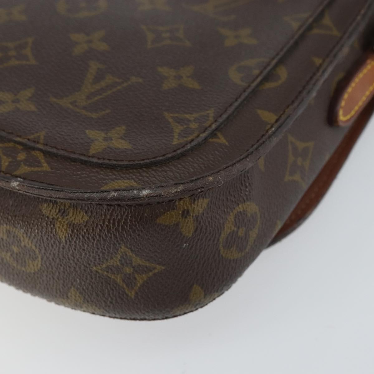 LOUIS VUITTON Monogram Saint Cloud MM Shoulder Bag M51243 LV Auth 161519