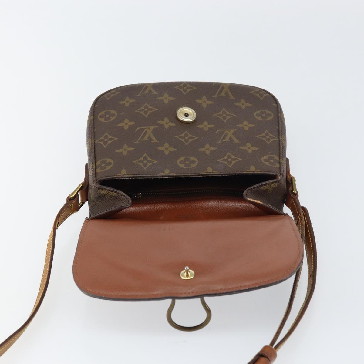 LOUIS VUITTON Monogram Saint Cloud MM Shoulder Bag M51243 LV Auth 161519