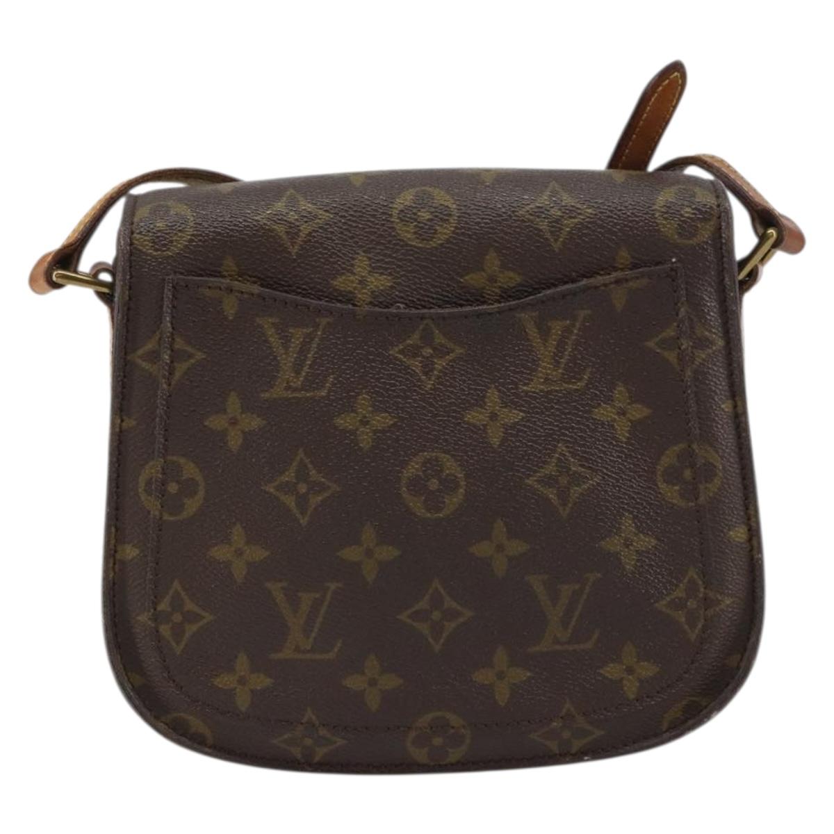 LOUIS VUITTON Monogram Saint Cloud MM Shoulder Bag M51243 LV Auth 161519