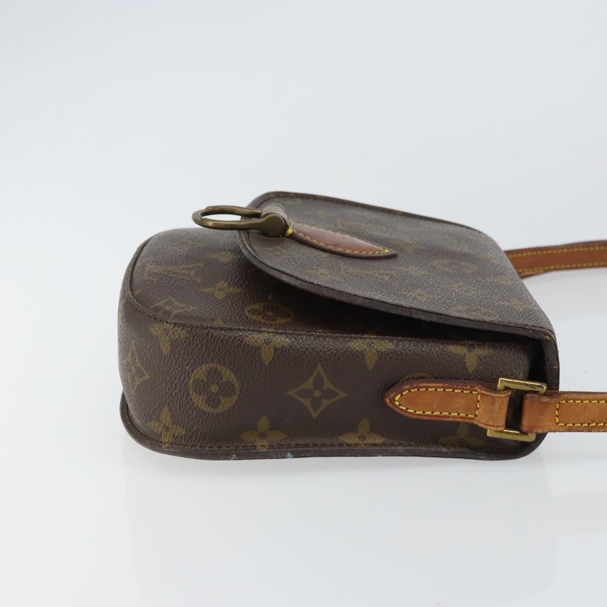 LOUIS VUITTON Monogram Saint Cloud MM Shoulder Bag M51243 LV Auth 161519
