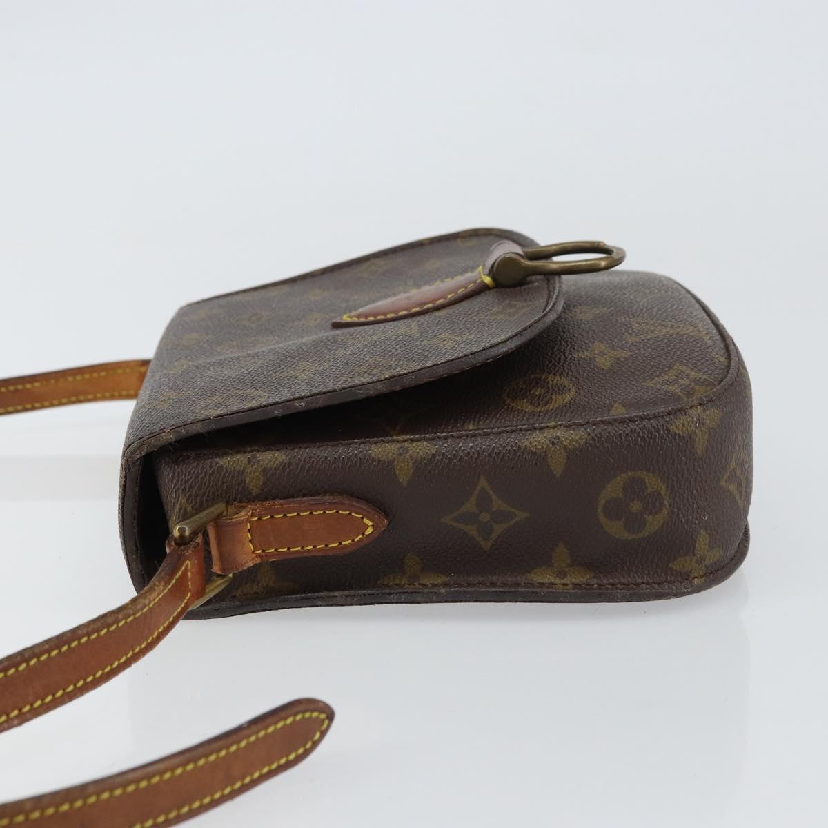 LOUIS VUITTON Monogram Saint Cloud MM Shoulder Bag M51243 LV Auth 161519